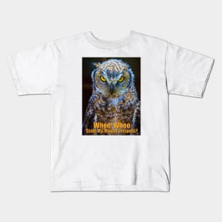 Angry Owl Kids T-Shirt